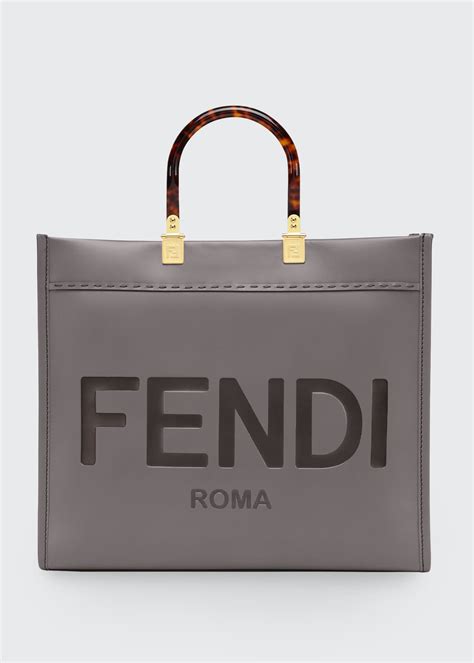 fendi shopper bag large|fendi sunshine shopper bag.